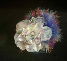 Load image into Gallery viewer, CLIP-IT Faux Flower CLFFF9 Subtle Pastels Butterfly Feathers