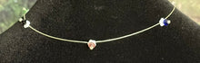 Load image into Gallery viewer, Jeweled XTension Limited Edition Repositionable Multi Color Faceted Crystals White Glass Flowers on Blonde Unbreakable Thread Bonus Matching Portable Instant END-ITs (2 Ornate Butterflies)