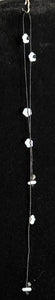 Jeweled XTension Limited Edition Repositionable White Glass Flowers Gemstone Centers on Dark Blonde Unbreakable Thread Bonus Matching Portable Instant END-ITs (2 Ornate Butterflies)