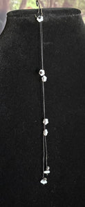Jeweled XTension Limited Edition Repositionable White Glass Flowers Gemstone Centers on Dark Blonde Unbreakable Thread Bonus Matching Portable Instant END-ITs (2 Ornate Butterflies)