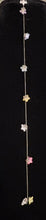 Load image into Gallery viewer, Jeweled XTension Limited Edition Repositionable Multi Colored Crystal Flowers on Blonde Unbreakable Thread Bonus Matching Portable Instant END-ITs (2 Love Globes)