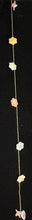 Load image into Gallery viewer, Jeweled XTension Special Edition Repositionable Multi Colored Acrylic Flowers on Blonde Unbreakable Thread