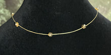 Load image into Gallery viewer, Limited Edition Jeweled XTension Repositionable Golden Glass Flowers on Blonde Unbreakable Thread Bonus Portable Instant END-ITs (2 Butterflies)