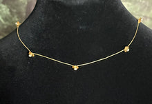 Load image into Gallery viewer, Limited Edition Jeweled XTension Repositionable Golden Glass Flowers on Blonde Unbreakable Thread Bonus Portable Instant END-ITs (2 Butterflies)