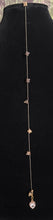 Load image into Gallery viewer, Jeweled XTension Designer Edition Repositionable Brown Faceted Crystal Buds on Blonde Unbreakable Thread Bonus Portable Instant END-ITs (2 Crystal Hearts)