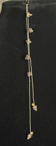 Jeweled XTension Designer Edition Repositionable Brown Faceted Crystal Buds on Blonde Unbreakable Thread Bonus Portable Instant END-ITs (2 Crystal Hearts)