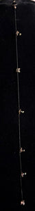 Designer Edition Jeweled XTension Repositionable Champagne Faceted Crystal Buds on Black Unbreakable Thread Bonus Portable Instant END-ITs (2 Horses) or (Dove & Sword)