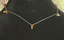Load image into Gallery viewer, Jeweled XTension Designer Edition Repositionable Brown Glass Crystals on Blonde Unbreakable Thread Bonus Portable Instant END-ITs (2 Doves)