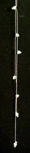 Load image into Gallery viewer, Jeweled XTension Special Edition Repositionable Clear Glass Crystals on Clear Unbreakable Thread Bonus Portable Instant END-ITs (2 Feathers)