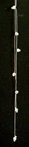 Jeweled XTension Special Edition Repositionable Clear Glass Crystals on Clear Unbreakable Thread Bonus Portable Instant END-ITs (2 Feathers)