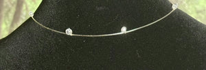 Jeweled XTension Special Edition Clear Faceted Crystals on Stretchy Unbreakable Cord Your Choice of Bonus END-ITs