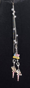 Jeweled XTension Special Edition Lt. Blue  Faceted Crystals on Stretchy Unbreakable Cord Your Choice of Instant END-ITs