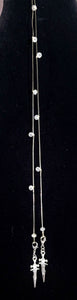 Jeweled XTension Special Edition Clear Faceted Crystals on Stretchy Unbreakable Cord Your Choice of Instant END-ITs