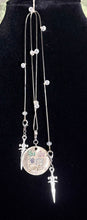 Load image into Gallery viewer, Jeweled XTension Special Edition Lt. Blue  Faceted Crystals on Stretchy Unbreakable Cord Your Choice of Instant END-ITs