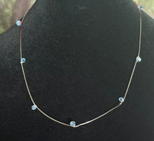 Load image into Gallery viewer, Jeweled XTension Special Edition Lt. Blue  Faceted Crystals on Stretchy Unbreakable Cord Your Choice of Instant END-ITs