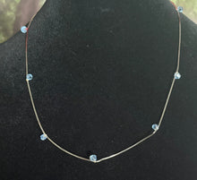 Load image into Gallery viewer, Jeweled XTension Special Edition Lt. Blue Faceted Crystals on Stretchy Unbreakable Cord Your Choice of Instant END-ITs
