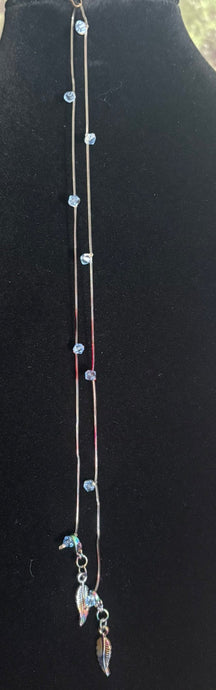 Jeweled XTension Special Edition Lt. Blue Faceted Crystals on Stretchy Unbreakable Cord Your Choice of Instant END-ITs