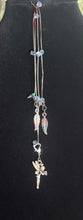 Load image into Gallery viewer, Jeweled XTension Special Edition Lt. Blue  Faceted Crystals on Stretchy Unbreakable Cord Your Choice of Instant END-ITs