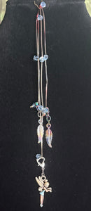 Jeweled XTension Special Edition Lt. Blue Faceted Crystals on Stretchy Unbreakable Cord Your Choice of Instant END-ITs