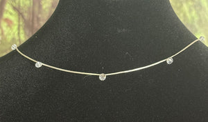 Jeweled XTension Special Edition Clear Faceted Crystals on Super Stretchy Strong Thread Your Choice of Instant END-ITs
