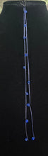 Load image into Gallery viewer, Jeweled XTension Special Edition Blue Faceted Crystals on Blue Super Stretchy Strong Thread Your Choice of Instant END-ITs