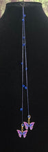 Load image into Gallery viewer, Jeweled XTension Special Edition Blue Faceted Crystals on Blue Super Stretchy Strong Thread Your Choice of Instant END-ITs