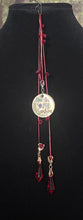 Load image into Gallery viewer, Jeweled XTension Special Edition Red Faceted Crystals on Red Super Stretchy Strong Thread Your Choice of Instant END-ITs