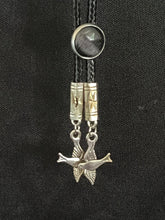 Load image into Gallery viewer, &quot;I&quot; CORD-IT Black Round Natural Stone/LoveBirds