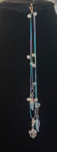 Load image into Gallery viewer, Jeweled XTension Special Edition  Aurora Faceted Crystals on Bright Multi-Colored Metallic Wrapped Super Strong Thread Your Choice of Instant END-ITs