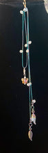 Load image into Gallery viewer, Jeweled XTension Special Edition  Aurora Faceted Crystals on Bright Multi-Colored Metallic Wrapped Super Strong Thread Your Choice of Instant END-ITs