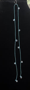 Jeweled XTension Special Edition Aurora Faceted Crystals on Colorful Metallic Wrapped Super Strong Thread Your Choice of Instant END-ITs