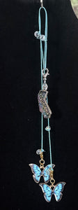 Jeweled XTension Special Edition Aurora Faceted Crystals on Colorful Metallic Wrapped Super Strong Thread Your Choice of Instant END-ITs