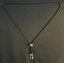 Load image into Gallery viewer, &quot;I&quot; CORD-IT Black Oval Genuine Gemstone/DreamCatchers