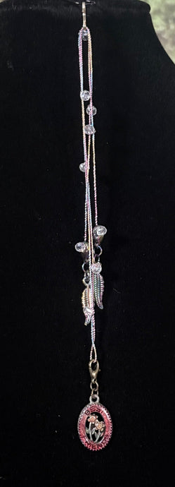 Jeweled XTension Special Edition Aurora Faceted Crystals on Pastel Metallic Wrapped Super Strong Thread Your Choice of Instant END-ITs