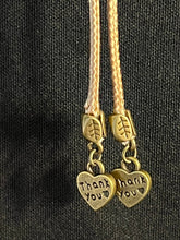 Load image into Gallery viewer, &quot;I&quot; CORD-IT Tan Crystal Prism/Thank You ❤︎ Gift
