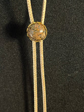 Load image into Gallery viewer, &quot;I&quot; CORD-IT Tan Round Natural Gemstone/Ornate Designer Dangles