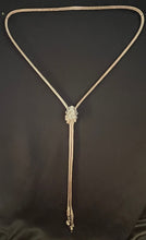Load image into Gallery viewer, &quot;I&quot; CORD-IT Tan Arrowhead Genuine Gemstone/Fairy Twins