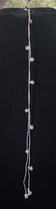 Jeweled XTension Special Edition Aurora Faceted Crystals on Pastel Metallic Wrapped Super Strong Thread Your Choice of Instant END-ITs