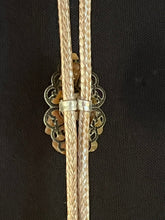 Load image into Gallery viewer, &quot;I&quot; CORD-IT Tan Arrowhead Genuine Gemstone/Feathers