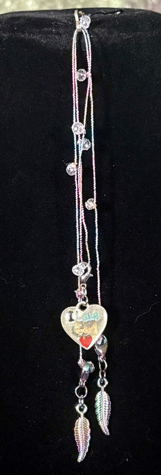 Jeweled XTension Special Edition Aurora Faceted Crystals on Pastel Metallic Wrapped Super Strong Thread Your Choice of Instant END-ITs