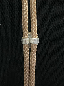 "I" CORD-IT Tan Round Natural Gemstone/Ornate Designer Beads