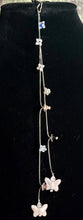 Load image into Gallery viewer, Jeweled XTension Exclusive Edition Turquoise Faceted Crystal Buds on Stretchy Unbreakable Cord Bonus Butterfly Endings