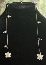 Load image into Gallery viewer, Jeweled XTension Exclusive Edition Turquoise Faceted Crystal Buds on Stretchy Unbreakable Cord Bonus Butterfly Endings
