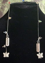 Load image into Gallery viewer, Jeweled XTension Exclusive Edition Turquoise Faceted Crystal Buds on Stretchy Unbreakable Cord Bonus Butterfly Endings