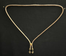 Load image into Gallery viewer, &quot;I&quot; CORD-IT Tan Teardrop Natural Gemstone/Made with Love ❤︎