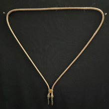 Load image into Gallery viewer, &quot;I&quot; CORD-IT Tan Square Natural Gemstone/Leaves