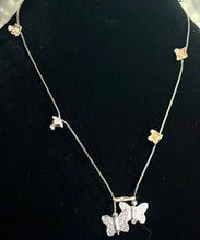 Load image into Gallery viewer, Jeweled XTension Exclusive Edition Golden Faceted Crystal Buds on Stretchy Unbreakable Cord Bonus Butterfly Endings