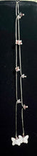 Load image into Gallery viewer, Jeweled XTension Exclusive Edition Brown Faceted Crystal Buds on Stretchy Unbreakable Cord Bonus Butterfly Endings