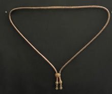 Load image into Gallery viewer, &quot;I&quot; CORD-IT Tan Round Natural Gemstone/Designer Discs