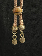 Load image into Gallery viewer, &quot;I&quot; CORD-IT Tan Round Natural Gemstone/Designer Discs